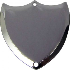 Record Shield  Aluminium  Bevelled