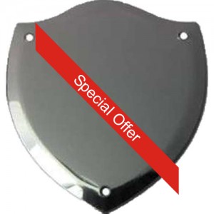 Record Shield  Bevelled 40 x 34 mm