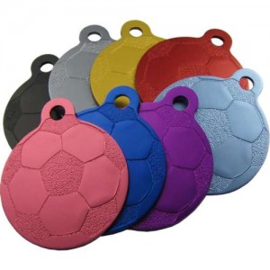 32 mm Football Tags 32 mm Football Tags