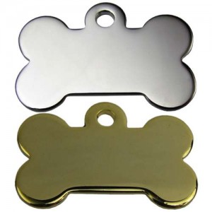 Gold or Nickel Plated 25 mm Bone