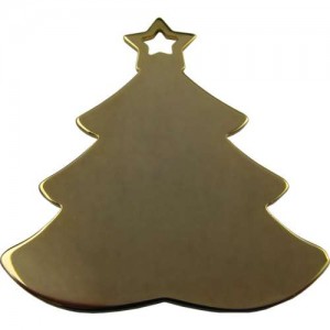 Gold Plated Christmas Tree